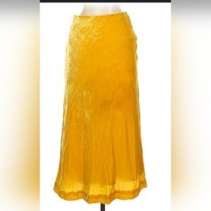 MAEVE* Vibrant Yellow Midi Skirt